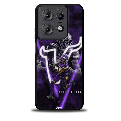 Justin Jefferson Minnesota Vikings 01 Motorola Moto Edge 5G 2025 Case