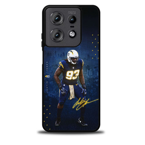Justin Jones Los Angeles Chargers 01 Motorola Moto Edge 5G 2025 Case