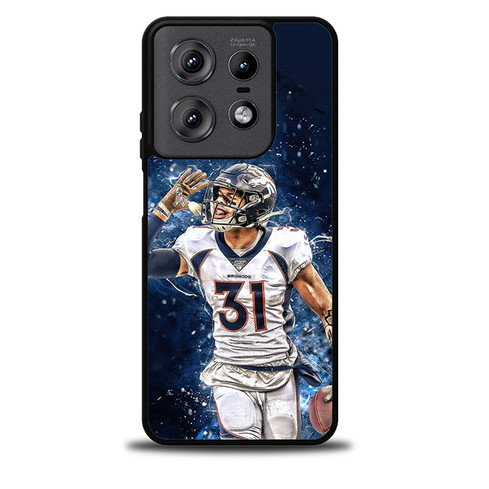 Justin Simmons Denver Broncos 05 Motorola Moto Edge 5G 2025 Case