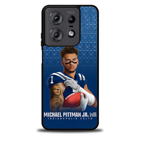 Michael Pittman Jr Indianapolis Colts 01 Motorola Moto Edge 5G 2025 Case