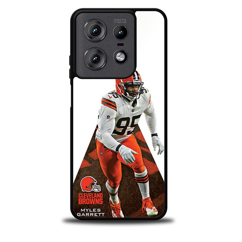 Myles Garrett Cleveland Browns 06 Motorola Moto Edge 5G 2025 Case