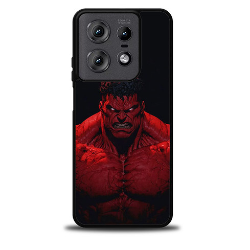 Red Hulk Rage in Red Motorola Moto Edge 5G 2025 Case