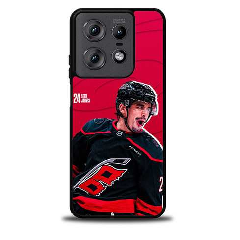 Seth Jarvis Carolina Hurricanes Motorola Moto Edge 5G 2025 Case