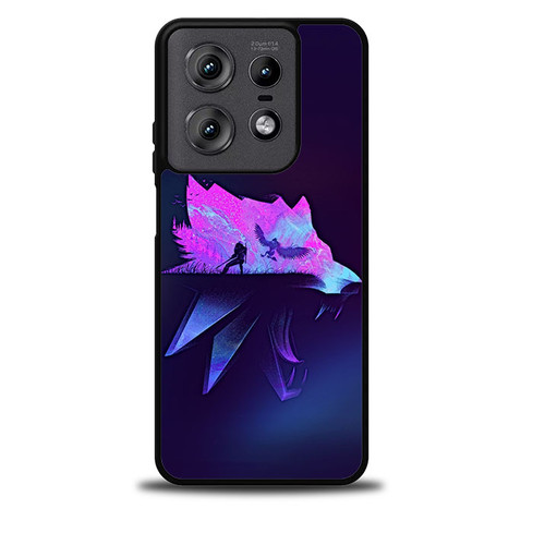 The Witcher 3 Wild Hunt Wolf School medallion Motorola Moto Edge 5G 2025 Case