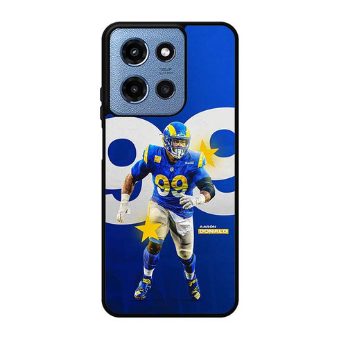 Aaron Donald Los Angeles Rams 04 Motorola Moto G 5G 2025 Case