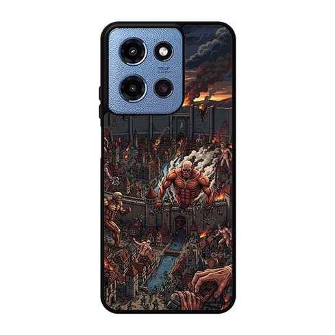 Attack on Titan Shiganshinas Last Stand Motorola Moto G 5G 2025 Case