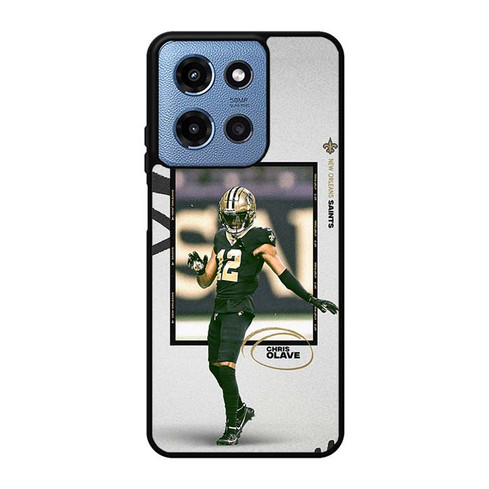 Chris Olave New Orleans Saints 02 Motorola Moto G 5G 2025 Case