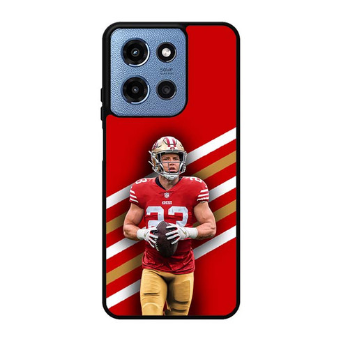 Christian McCaffrey San Francisco 49ers 01 Motorola Moto G 5G 2025 Case