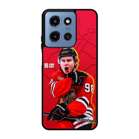 Connor Bedard Chicago Blackhawks Motorola Moto G 5G 2025 Case