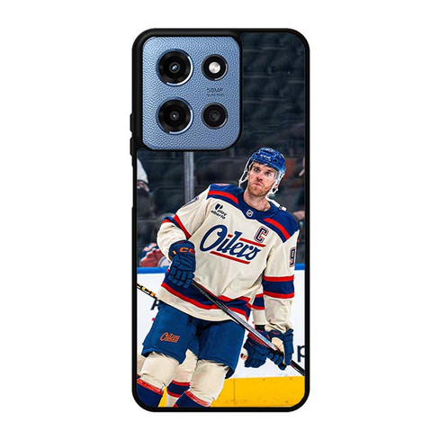 Connor Ingram Edmonton Oilers Motorola Moto G 5G 2025 Case