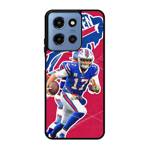Josh Allen Buffalo Bills 03 Motorola Moto G 5G 2025 Case