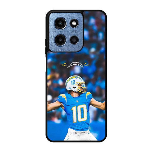 Justin Herbert Los Angeles Chargers 03 Motorola Moto G 5G 2025 Case