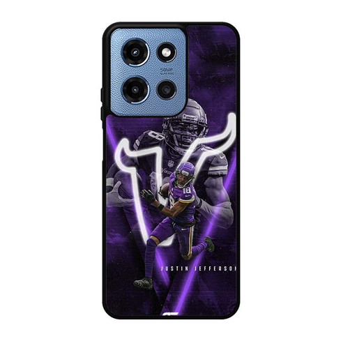 Justin Jefferson Minnesota Vikings 01 Motorola Moto G 5G 2025 Case
