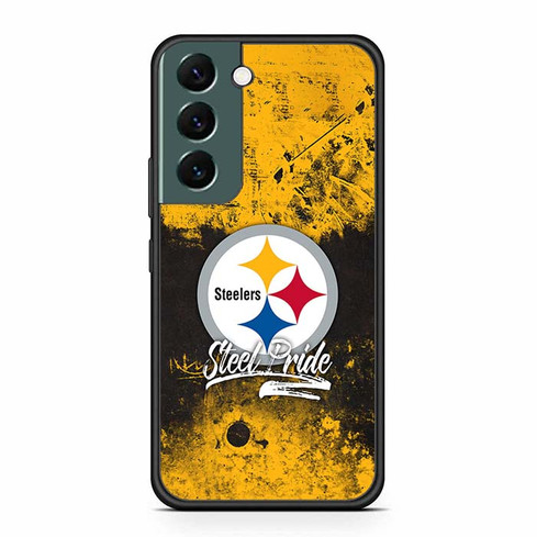 Steeler Pride Grunge Motorola Samsung Galaxy S22 Case