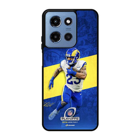 Kyren Williams Los Angeles Rams 04 Motorola Moto G 5G 2025 Case