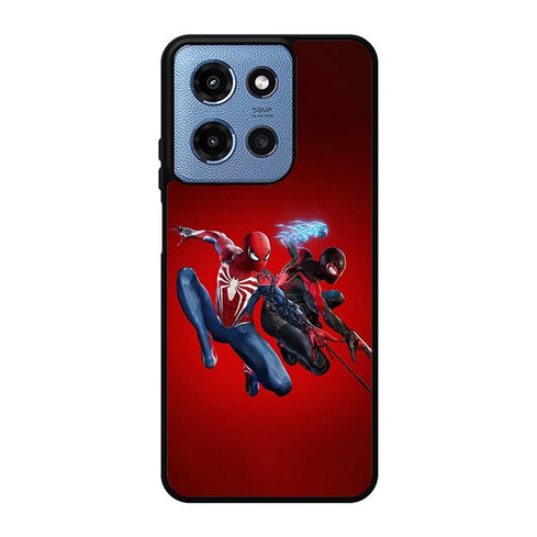 Marvels Spider Man 2 Peter Parker and Miles Morales Motorola Moto G 5G 2025 Case