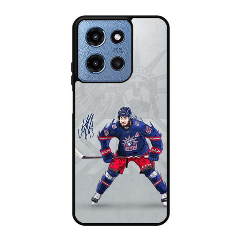 Mika Zibanejad New York Rangers Motorola Moto G 5G 2025 Case
