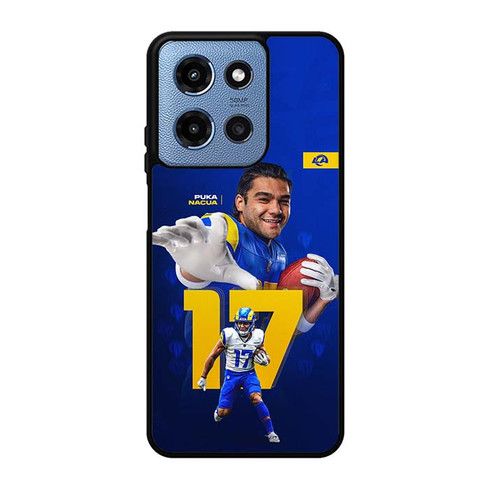 Puka Nacua Los Angeles Rams 01 Motorola Moto G 5G 2025 Case
