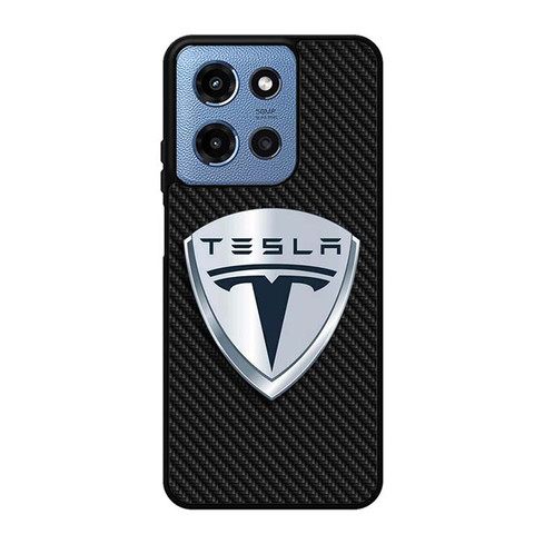 Tesla Carbon Shield Motorola Moto G 5G 2025 Case