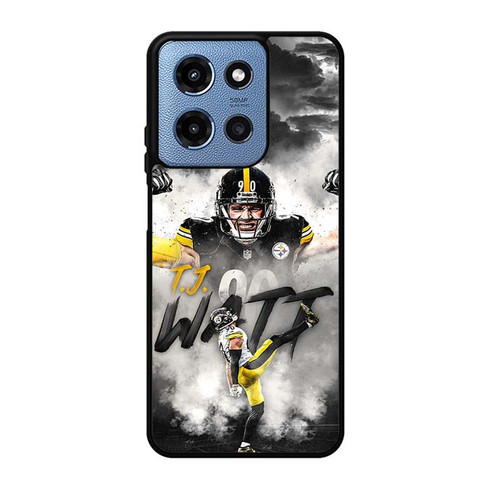 TJ Watt Pittsburgh Steelers 01 Motorola Moto G 5G 2025 Case