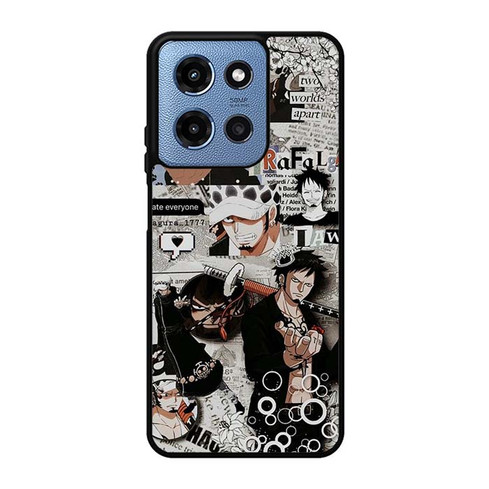 Trafalgar Law One Piece Series Collages Motorola Moto G 5G 2025 Case