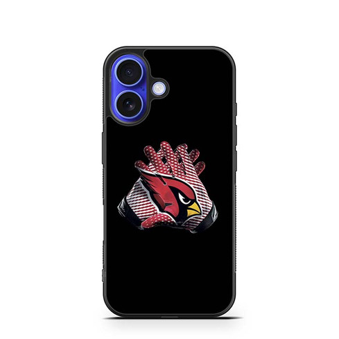 Arizona Cardinals Gloves iPhone 16 Case