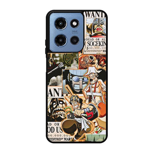 Usop One Piece Series Collages Motorola Moto G 5G 2025 Case