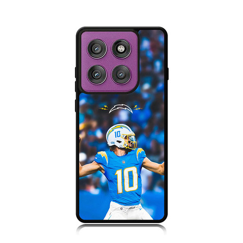 Justin Herbert Los Angeles Chargers 03 Motorola Moto G Power 5G 2025 Case
