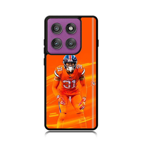 Justin Simmons Denver Broncos 01 Motorola Moto G Power 5G 2025 Case