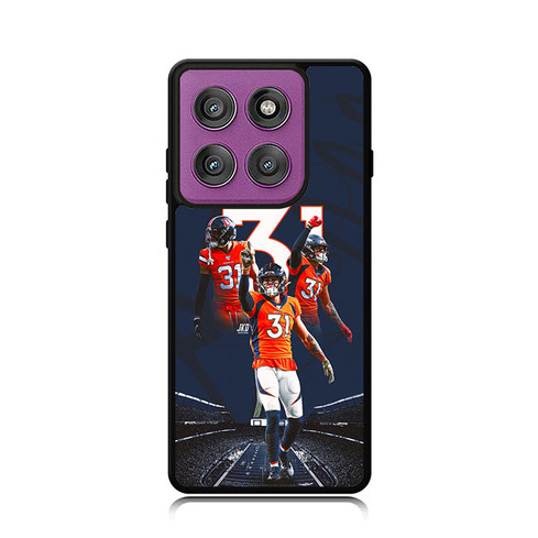 Justin Simmons Denver Broncos 04 Motorola Moto G Power 5G 2025 Case