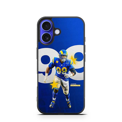 Aaron Donald Los Angeles Rams 04 iPhone 16 Case