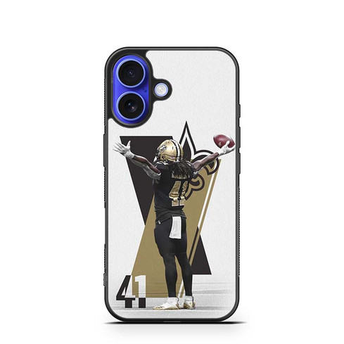 Alvin Kamara New Orleans Saints 01 iPhone 16 Case