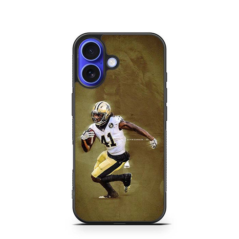 Alvin Kamara New Orleans Saints 04 iPhone 16 Case