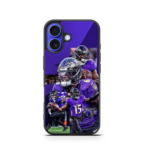 Baltimore Ravens The Purple Reign iPhone 16 Case