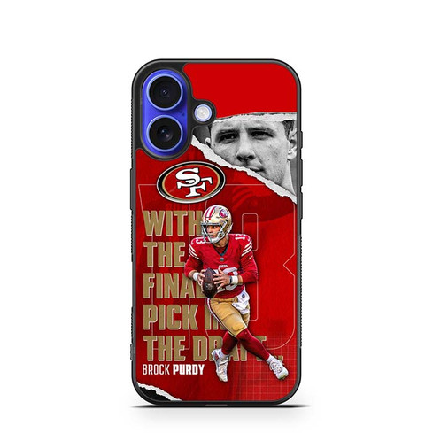 Brock Purdy San Francisco 49ers 01 iPhone 16 Case