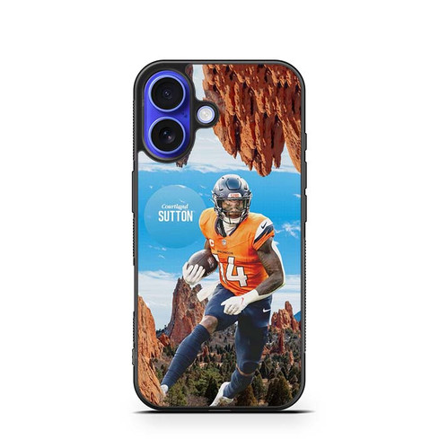 Courtland Sutton Denver Broncos 04 iPhone 16 Case