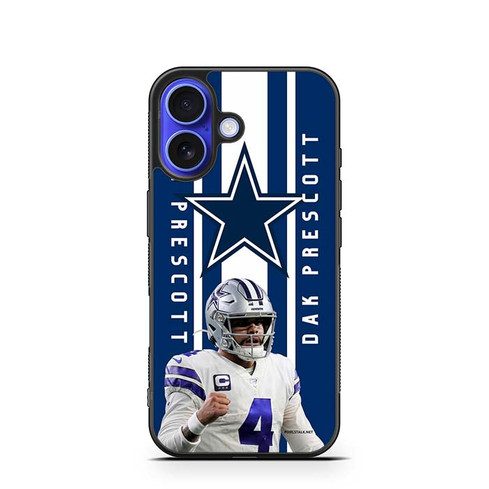 Dak Prescott Dallas Cowboys 04 iPhone 16 Case