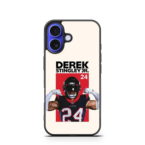 Derek Stingley Jr Houston Texans 01 iPhone 16 Case