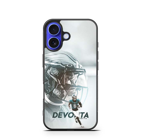 DeVonta Smith Philadelphia Eagles 04 iPhone 16 Case