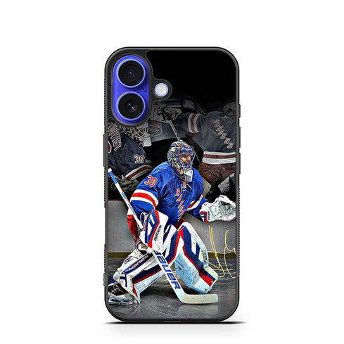 Henrik Lundqvist New York Rangers iPhone 16 Case