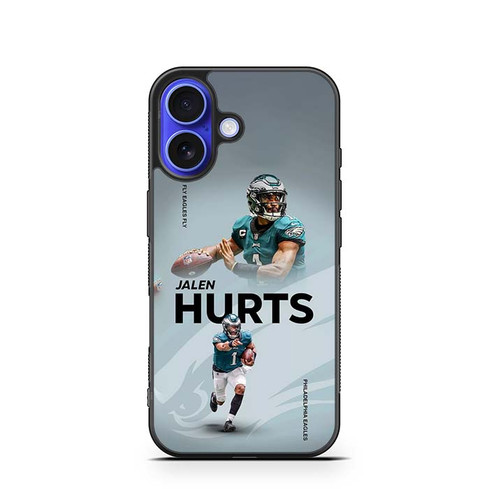 Jalen Hurts Philadelphia Eagles 05 iPhone 16 Case