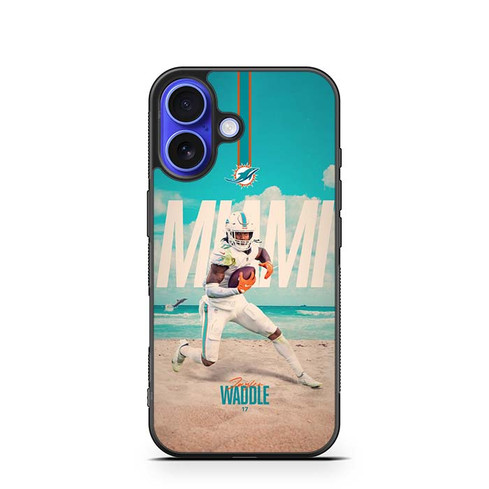 Jaylen Waddle Miami Dolphins 01 iPhone 16 Case