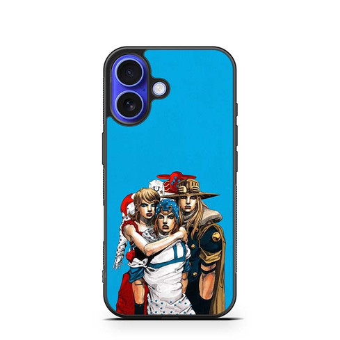 JoJos Bizarre Adventure Steel Ball Johnny Zeppeli Lucy iPhone 16 Case