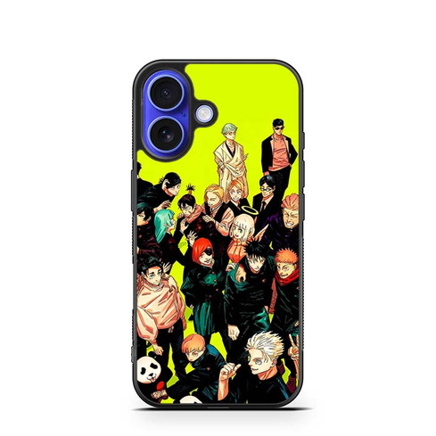 Jujutsu Kaisen All Characters Jjk iPhone 16 Case