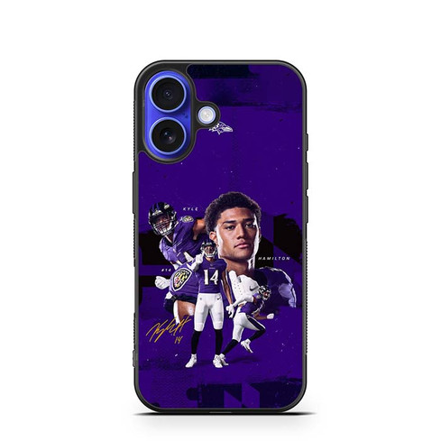Kyle Hamilton Baltimore Ravens 02 iPhone 16 Case