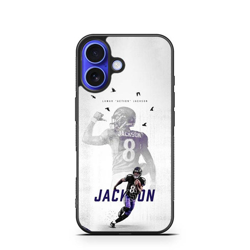 Lamar Jackson Baltimore Ravens 06 iPhone 16 Case