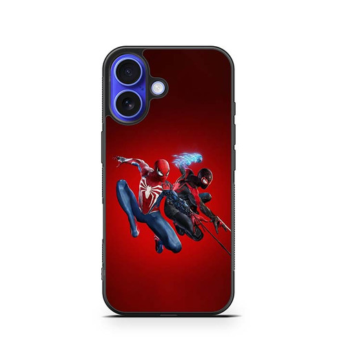 Marvels Spider Man 2 Peter Parker and Miles Morales iPhone 16 Case