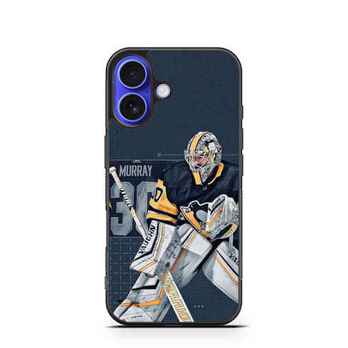 Matt Murray Pittsburgh Penguins iPhone 16 Case