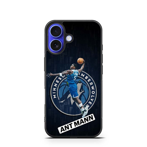 Minnesota Timberwolves Anthony Ant Man Edwards iPhone 16 Case