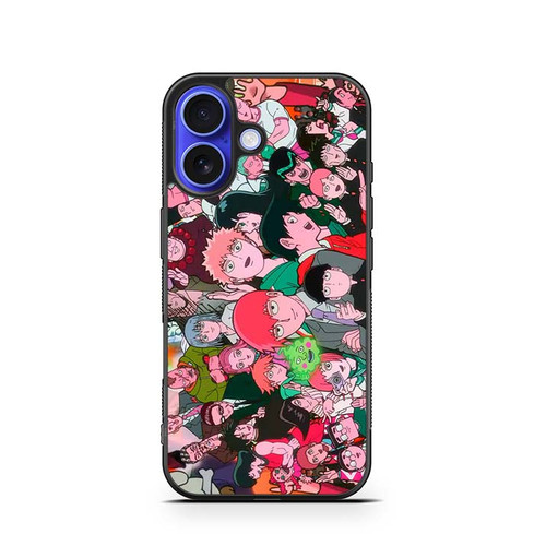 Mob Psycho 100 Collages iPhone 16 Case